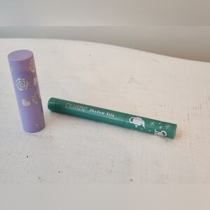 Disney ColourPop Alice In Wonderland Collection Red Lipstick & Green Shadow Stix